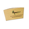 SVAS01:  NatureHouse® Unbleached Paper Hot Cup Sleeves