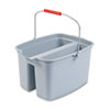 RCP262888GY:  Rubbermaid® Commercial Double Utility Pail