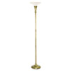 LEDL9003:  Ledu Antique Brass Finish Torchiere Lamp