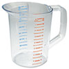 RCP3217CLE:  Rubbermaid® Commercial Bouncer® Measuring Cup