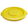 RCP2631YEL:  Rubbermaid® Commercial Round Brute® Lid