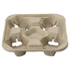 HUH20945:  Chinet® StrongHolder® Molded Fiber Cup Trays