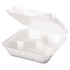 GNPSN243:  Genpak® Snap It™ Hinged-Lid Foam Food Container