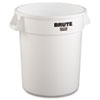 RCP2620WHI:  Rubbermaid® Commercial Round Brute® Container