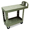 RCP450500BG:  Rubbermaid® Commercial Flat Shelf Utility Cart