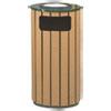 RCPR23SU50PL:  Rubbermaid® Commercial Regent 50 Series Ash/Trash Waste Receptacle