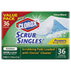 CLO31283:  Clorox® Kitchen ScrubSingles™ Scrubbing Pads