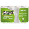 MRC1646616PK:  Marcal® 100% Recycled Two-Ply Bathroom Tissue