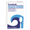 BWKSPOONMWPSCT:  Boardwalk® Mediumweight Polystyrene Cutlery