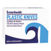 BWKKNIFEMWPSBX:  Boardwalk® Mediumweight Polystyrene Cutlery