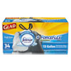 CLO70320:  Glad® ForceFlex® OdorShield® Tall Kitchen Drawstring Bags