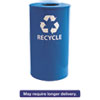 EXCRC33RBL:  Ex-Cell Round Indoor-Outdoor Recycling Container