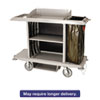 RCP6189PLA:  Rubbermaid® Commercial Housekeeping Cart