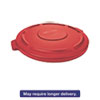 RCP261960RED:  Rubbermaid® Commercial Round Brute® Lid