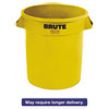 RCP2610YELCT:  Rubbermaid® Commercial Round Brute® Container