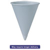SCC6RBU:  SOLO® Cup Company Bare™ Eco-Forward™ Paper Cone Water Cups