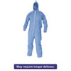 KCC45023:  KleenGuard* A60 Elastic-Cuff and Back Hooded Coveralls