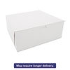 SCH0973:  SCT® White Non-Window Bakery Box