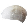 BWKH42XL:  Boardwalk® Disposable White Bouffant Caps