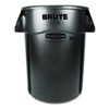 RCP264360BK:  Rubbermaid® Commercial Vented Round Brute® Container