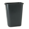 RCP295700BK:  Rubbermaid® Commercial Deskside Plastic Wastebasket