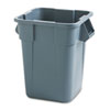 RCP353600GY:  Rubbermaid® Commercial Square Brute® Container