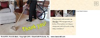 TC-CUT01: Thank You Postcard - Carpet-Upholstery-Tile-Grout-Cleaning