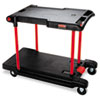 RCP430000BK:  Rubbermaid® Commercial Convertible Utility Cart