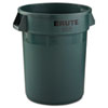 RCP2632DGR:  Rubbermaid® Commercial Round Brute® Container
