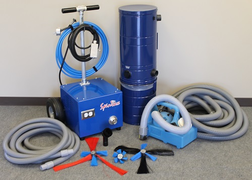 air duct cleaning equipment system