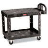 RCP452500BK:  Rubbermaid® Commercial Flat Shelf Utility Cart