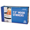RPPR825CT:  Royal Paper Wood Stir Sticks
