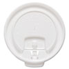 SCCDLX10R:  SOLO® Cup Company Lift Back & Lock Tab Cup Lids For Trophy® Insulated Thin-Wall Foam Hot/Cold Cups