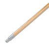BWK136:  Boardwalk® Metal Tip Threaded Hardwood Broom Handle