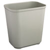 RCP2543GRA:  Rubbermaid® Commercial Fire Resistant Wastebasket