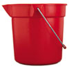 RCP2963RED:  Rubbermaid® Commercial BRUTE® Round Utility Pail