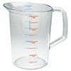 RCP3218CLE:  Rubbermaid® Commercial Bouncer® Measuring Cup