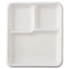 HUH22023:  Chinet® Molded Fiber Cafeteria Trays