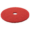 MMM08395:  3M Red Buffer Floor Pads 5100