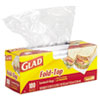 CLO60771:  Glad® Fold-Top Sandwich Bags