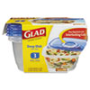 CLO70045PK:  Glad® GladWare® Plastic Containers with Lids