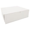 SCH0985:  SCT® White Non-Window Bakery Box