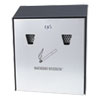 RCPR1012EBK:  Rubbermaid® Commercial Smokers' Station® Wall Mounted Smoking Receptacle