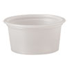 DCCP075S0100:  SOLO® Cup Company Polystyrene Portion Cups