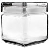 OSIGJ01Q:  Office Settings Stackable Glass Storage Jars