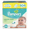 PGC28253CT:  Pampers® Natural Clean Baby Wipes