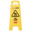 RCP611277YWCT:  Rubbermaid® Commercial “Caution Wet Floor” Floor Sign