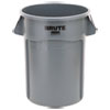 RCP264360GY:  Rubbermaid® Commercial Vented Round Brute® Container