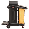 RCP9T7500BK:  Rubbermaid® Commercial High-Security Healthcare Cleaning Cart