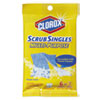 CLO31468:  Clorox® Multi-Purpose ScrubSingles® Decide-A-Size Scrubbing Pads
